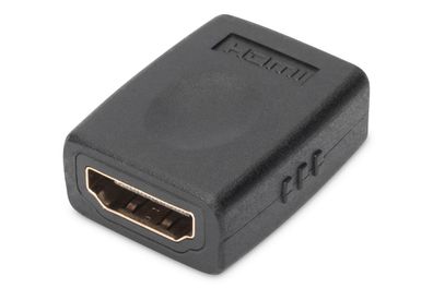Digitus HDMI Adapter/ Verlängerung Typ A Bu/ Bu Ultra HD 60p sw