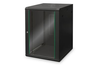 Digitus 16HE Wandgehäuse 816x600x600 mm, Schwarz