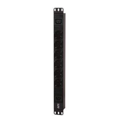 APC - Easy PDU Basic 1HE 10A 230V 6x Schuko und 1x C13 C14