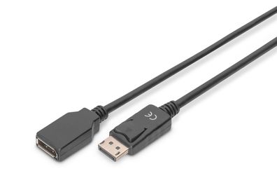 Digitus DisplayPort Adapterkabel, mini DP - HDMI DP St/Bu,2,0m