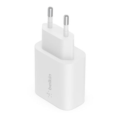 Belkin 25W USB-C Ladegerät mt Power Delivery BOOST CHARGE weiß