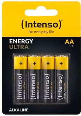 Intenso Batteries Energy Ultra AA LR6 4er Blister