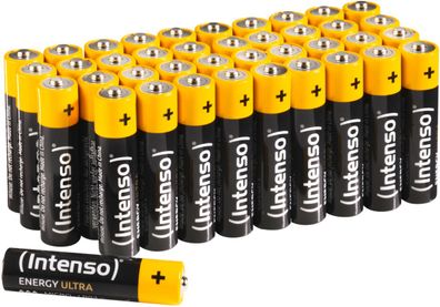 Intenso Batteries Energy Ultra AAA LR03 40er frustfrei Pack