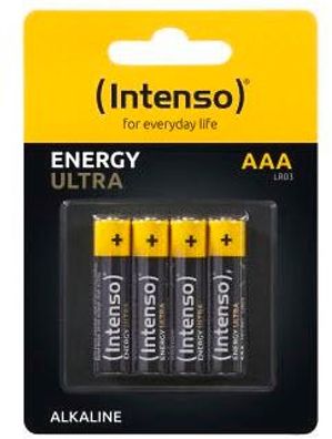 Intenso Batteries Energy Ultra AAA LR03 4er Blister