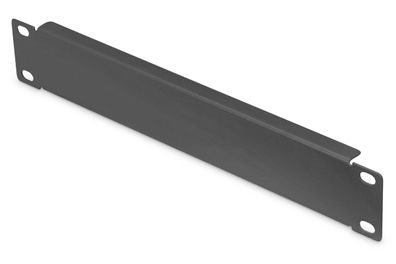 Digitus 1HE Blindabdeckplatte, schwarz (RAL 9005)