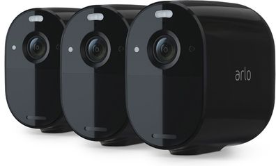 Arlo Essential Smarthome Kamera black 3er Pack