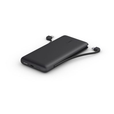 Belkin BOOST?CHARGE™ Powerbank,10.000 mAh 18W, mit Kabeln, blk