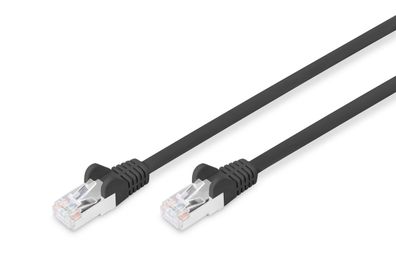 Patchkabel, CAT6, RJ45 St/St, 3.0m, S-FTP, AWG 27/7, LSZH, sw