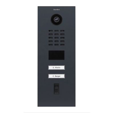 DoorBird D2102FV IP Video Türstation Fingerprint 50, RAL 7016