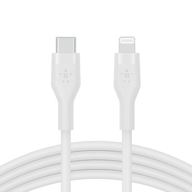 Belkin Flex Lightning/USB-C, Apple zert., 1m, weiß