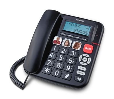 Emporia emporia KFT20 Großtastentelefon mit 3 Direktwahltasten