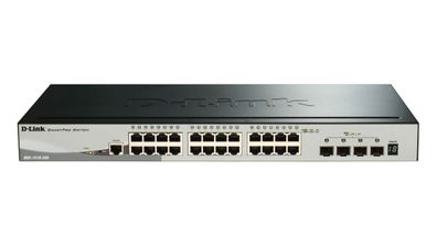 D-Link DGS-1510-28X 28-Port Smart Managed Gigabit Stack Switch