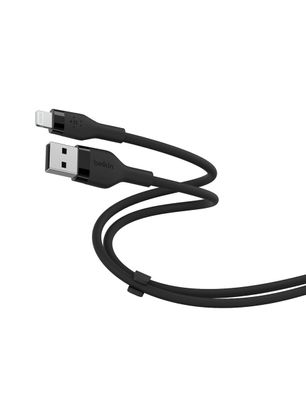 Belkin Flex Lightning/USB-A, Apple zert., 1m, schwarz