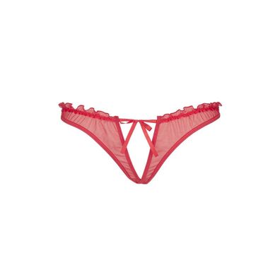 V-8748PS Plus Size string red 4XL