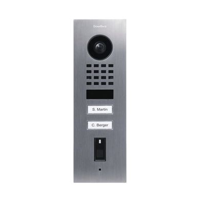 DoorBird IP Video Türst. D1102FV Fingerpr. Edels. V2A, Unterpu