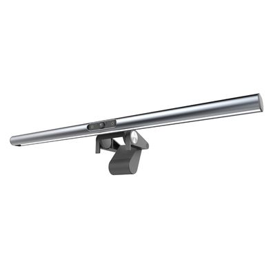 4smarts 2in1 LightBar Pro Monitorlampe, FullHD Webcam, silber