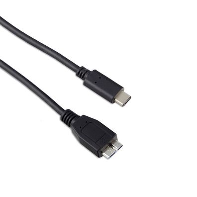 Targus ACC925EUX USB Kabel 1 m USB 3.2 Gen 2 (3.1 Gen 2) USB C Micro-USB B Schwa