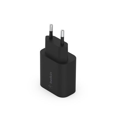 Belkin 25W USB-C Ladegerät mt Power Delivery BOOST CHARGE blk