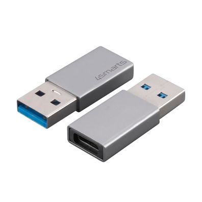 4smarts Passiver Adapter USB-A 3.0 auf USB-C 2er Set