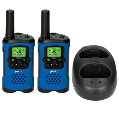 Alecto FR-175BW - Walkie Talkie Set Blau/ Schwarz