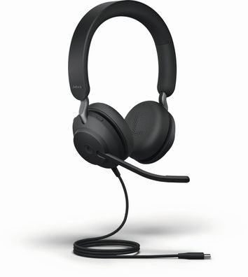 JABRA Evolve2 40 SE USB-C Stereo MS black