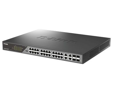 D-Link DSS-200G-28MPP/ E 28-Port Desktop Gigabit PoE Switch