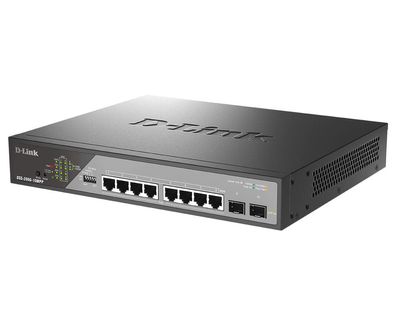 D-Link DSS-200G-10MPP/ E 10-Port Desktop Gigabit PoE Switch