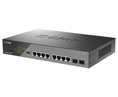 D-Link DSS-200G-10MP/ E 10-Port Desktop Gigabit PoE Switch