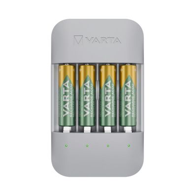 VARTA Eco Charger Pro Recycled 4x AA 56816 2100mAh