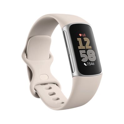 Charge 6, Porcelain Band / Silver Aluminum Case