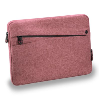 PEDEA Tablettasche ZollFashionZoll 25,7cm (bis 10.1Zoll) rosa/ schwarz
