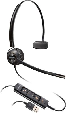 Poly Headset EncorePro 545 konvertibel USB-A und USB-C