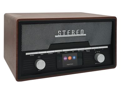 Denver Retro DAB+/FM Radio mit CD/BT/USB MDA-525DW