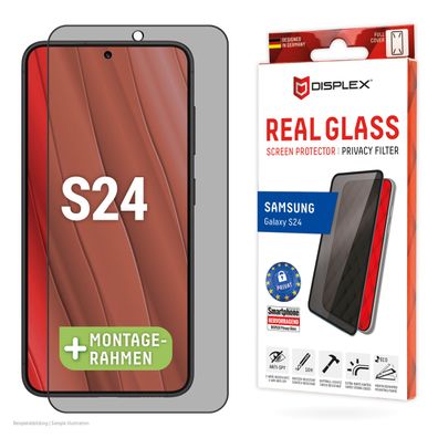 Displex Privacy / Blickschutz Panzerglas Samsung Galaxy S24