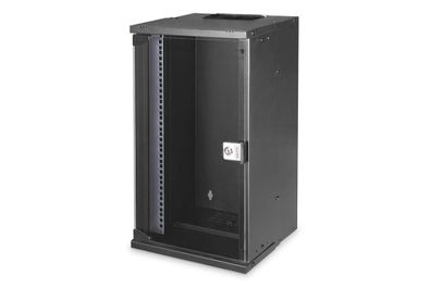 Digitus 10Zoll 12HE Wandgehäuse, SOHO PRO 595 x 315 x 300 mm, sw