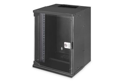 Digitus 10Zoll 9HE Wandgehäuse, SOHO PRO 460 x 315 x 300 mm, sw