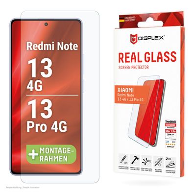 Displex Panzerglas Xiaomi Redmi N. 13 4G/13 Pro 4G