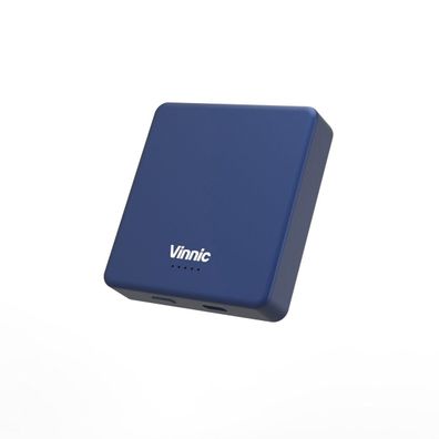 Vinnic MANA Magnetic Wireless Powerbank 8.000mAh, blue