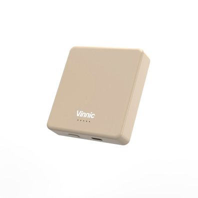 Vinnic MANA Magnetic Wireless Powerbank 8.000mAh, dessert