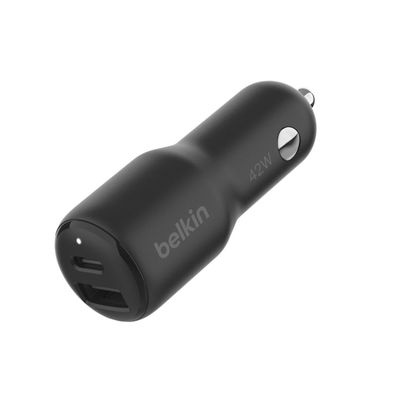 Belkin BOOST CHARGE 42W Dual USB-C Kfz-Ladegerät PD+PPS, b