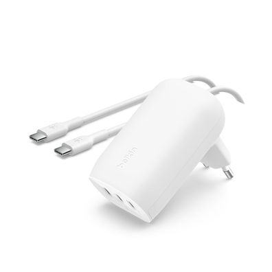 Belkin BOOST CHARGE 67W Ladegerät mit 3 USB-C, inkl. Kabel, w