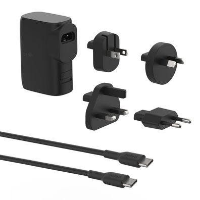 Belkin BOOST CHARGE Hybrid Dual USB-C + A-Ladegerät 25W, b