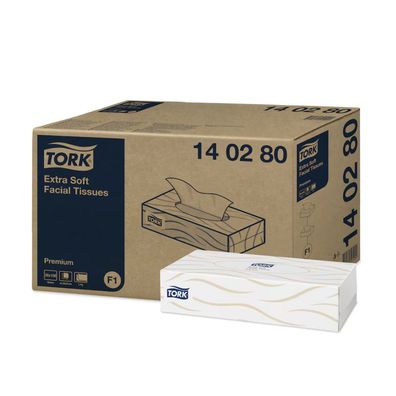 Tork 140280 extra weiche Kosmetiktücher | Karton (30 Packungen)