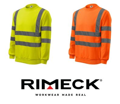Sweatshirt Sicherheitsbekleidung Unisex Warnschutz Arbeitskleidung zertifiziert