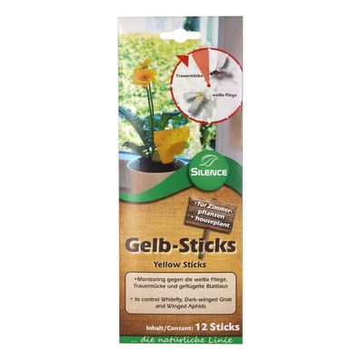 Silence Gelb-Sticks - 12 Sticks