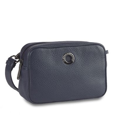 Mandarina Duck Mellow Leather Camera Bag FZT22, dress blue, Damen