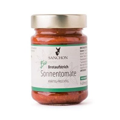 Sanchon 3x Brotaufstrich Sonnentomate, Sanchon 190g