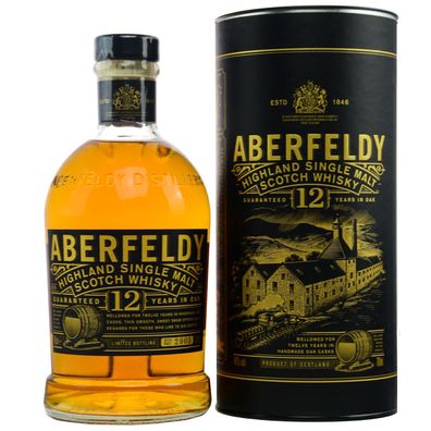 Aberfeldy 12 Jahre | Single Malt Scotch Whisky | Highlands | 40,0 % Vol.