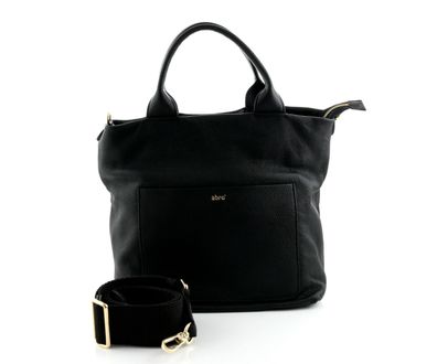 Abro Dalia Raquel Shopper Schwarz Gold