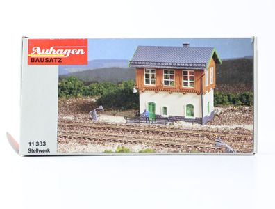 Auhagen H0 11333 Gebäude Bausatz Stellwerk